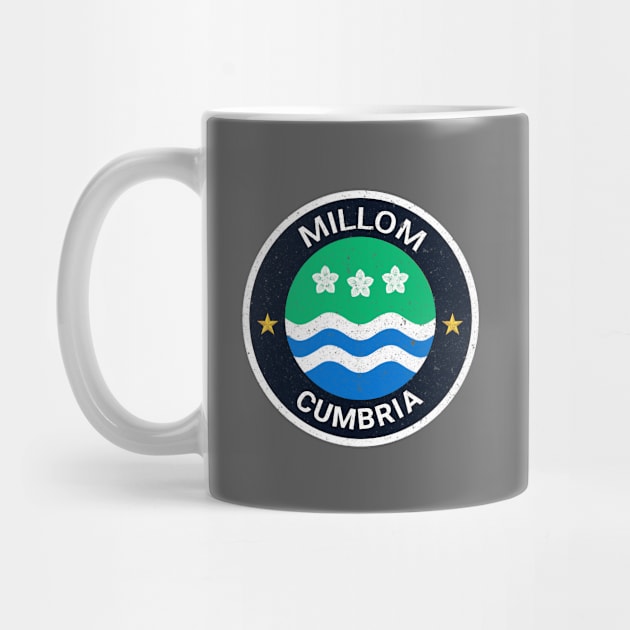 Millom - Cumbria Flag by CumbriaGuru